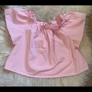 Zara kids girls contrast top